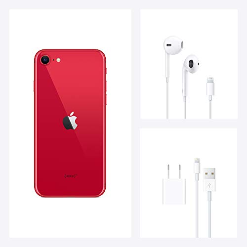 Apple iPhone SE (128GB, (Product) RED) [Locked] + Carrier Subscription