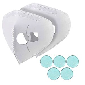 rsenr r11 electric wearable air purifier filter*5, inner cover*1