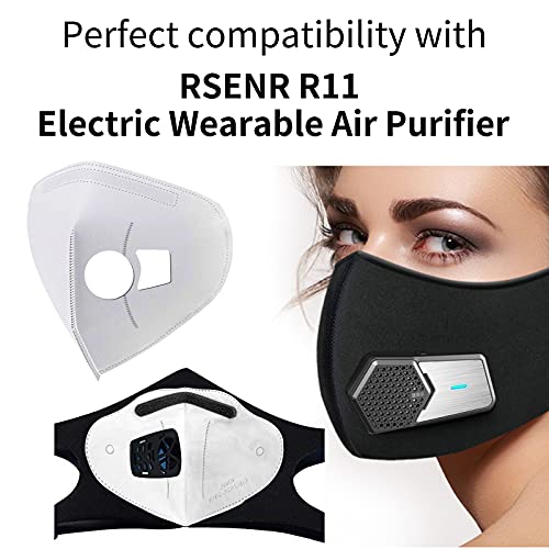 Rsenr R11 Electric Wearable Air Purifier Filter*5, Inner Cover*1
