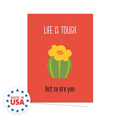 Motivational Quarantine Greeting Cards/Set Of 12 Day Brightening Cards / 5" x 7" Bright Encouraging Cards For COVID-19