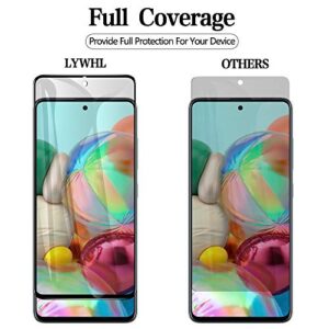 [2 Pack] for Samsung Galaxy A71 / A72 / A73 Privacy Screen Protector, Anti Spy 9H Tempered Glass for Galaxy A73 5G A71 A72 (4G/5G), Case Friendly Full Coverage Anti Scratch Bubble Free Easy Install