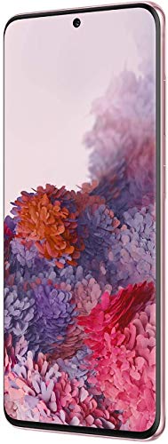 SAMSUNG Galaxy S20 5G Factory Unlocked Android Smartphone SM-G981U US Version | Fingerprint ID & Facial Recognition | Long-Lasting Battery (Cloud Pink, 128GB)