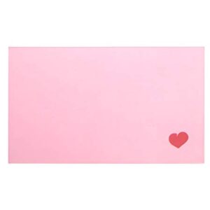 RXBC2011 Thank You for Your Purchase Cards red lips Kiss sweet Package Insert for online business Pack of 100, Pink