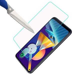 Mr.Shield [3-Pack] Designed For Samsung Galaxy A11 [Tempered Glass] [Japan Glass with 9H Hardness] Screen Protector with Lifetime Replacement