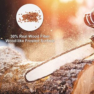 AMOLEN Dark Wood Walnut PLA Filament 1.75mm,Walnut 3D Printer Filament with 30% Real Wood Fiber,Wood Filament,1KG