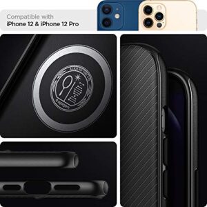 Spigen for iPhone 12 Pro Case, Mag Armor Case for iPhone 12 & 12 Pro - Matte Black