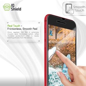 IQShield Screen Protector Compatible with Apple iPhone SE (2020)(2-Pack) Anti-Bubble Clear Film