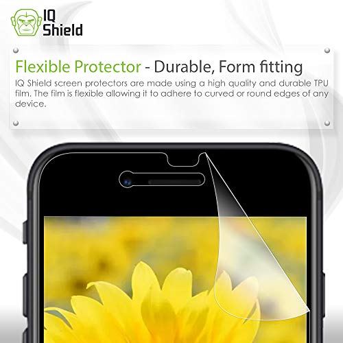 IQShield Screen Protector Compatible with Apple iPhone SE (2020)(2-Pack) Anti-Bubble Clear Film