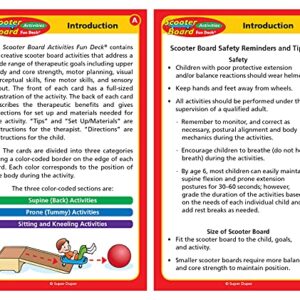 Super Duper Publications | Yoga Exercise, Activities & Body Awareness Fun Decks | Move Your Body & Scooter Board Flash Cards | Occupational Therapy and Motor Skills Bundle | Educational Materials