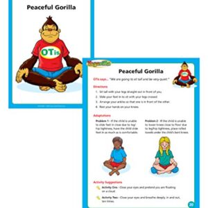 Super Duper Publications | Yoga Exercise, Activities & Body Awareness Fun Decks | Move Your Body & Scooter Board Flash Cards | Occupational Therapy and Motor Skills Bundle | Educational Materials