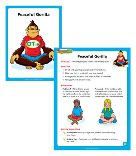 Super Duper Publications | Yoga Exercise, Activities & Body Awareness Fun Decks | Move Your Body & Scooter Board Flash Cards | Occupational Therapy and Motor Skills Bundle | Educational Materials