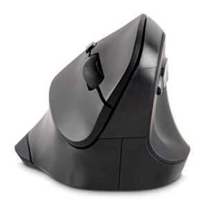 kensington ergonomic vertical wireless mouse (k75575ww), grey/black