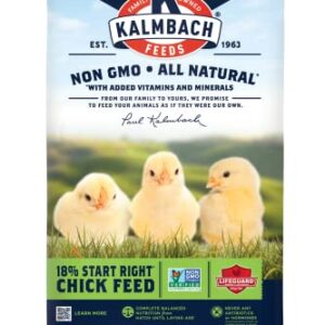 Kalmbach Feeds 18% Non-GMO Start Right Crumble Feed for Chicks, 50 lb Bag