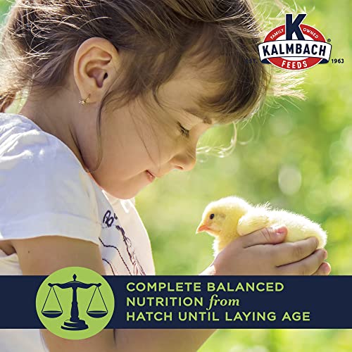 Kalmbach Feeds 18% Non-GMO Start Right Crumble Feed for Chicks, 50 lb Bag