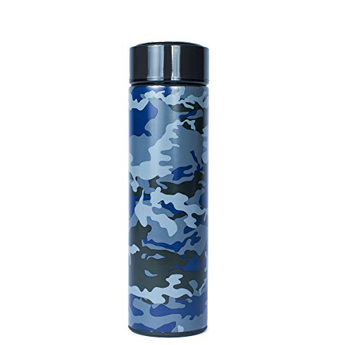 Lug 7985 Women's CHUGGIE Water Bottle 16oz, CAMO NAVY, One Size