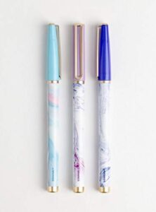 the catalina porous tip pen, marble swirl, 3 count