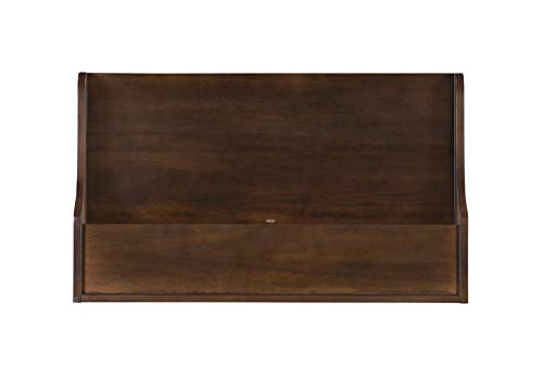 Linon Mable Folding Desk, Walnut