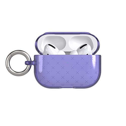 tech21 Evo Check for AirPods Pro - Plant-Based Case with Germ Fighting Antimicrobial Properties and 12 ft Drop Protection - Orchid