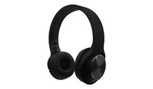 soundbound hands free wirless over the head headphones powerful wireless headphones over ear, comfortable big cup (black)