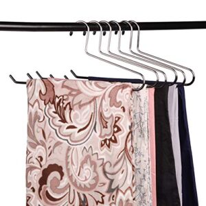 vaslim 8 pack blanket hangers heavy duty black vinyl coated nonslip - great for quilts, comforters, table cloths, towels, sleeping bags,drapery and bedspreads