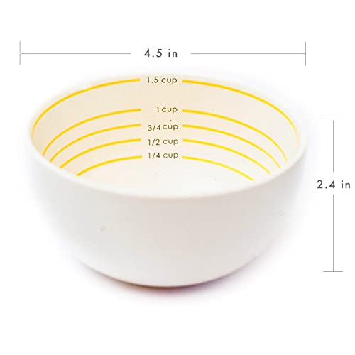 Uba Portion Control Porcelain Bowl for Weight Loss, Bariatric Diet, Healthy Eating (1)