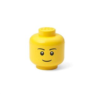 room copenhagen lego storage head mini, boy, polypropylene