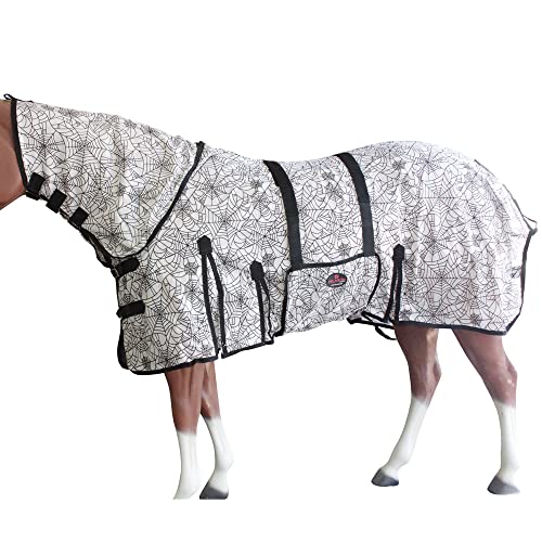 HILASON 69 Inches Horse Fly Sheet Ultra Violet Rays Protect Mesh Bug Mosquito Summer Spring | Fly Sheet | Horse Turnout Sheet | Fly Sheet for Horses | Bug and Mosquito Protection | Fly Sheet for Horse