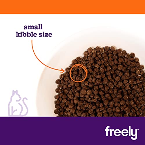 Freely Limited Ingredient Diet, Natural Cat Food Grain Free Dry Cat Food, Rabbit Recipe, 3lb bag