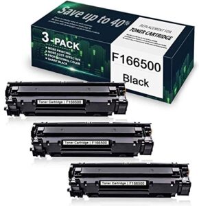 3-pack black f166500 compatible toner cartridge replacement for canon f166500 printer.