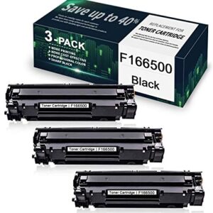 3-Pack Black F166500 Compatible Toner Cartridge Replacement for Canon F166500 Printer.