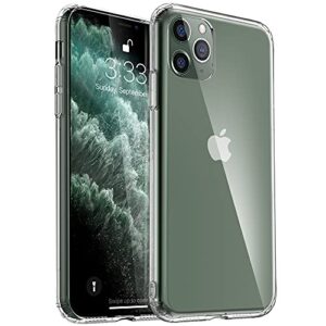 migeec for iphone 11 pro max case shockproof protective case soft phone clear case 6.5 inch