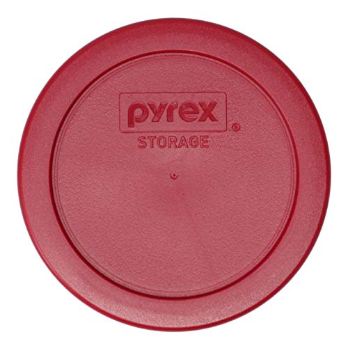 Pyrex 7200-PC Sangria Red Plastic Food Storage Replacement Lid, Made in USA