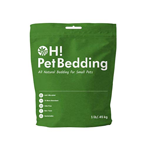 Oley Hemp Small Pet Hemp Bedding - Hamsters, Rabbits, Chickens, Birds, Rats, Reptiles - 100% Natural, Biodegradable & USA Grown - Super Absorbency Compared to Clay