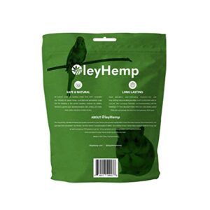 Oley Hemp Small Pet Hemp Bedding - Hamsters, Rabbits, Chickens, Birds, Rats, Reptiles - 100% Natural, Biodegradable & USA Grown - Super Absorbency Compared to Clay