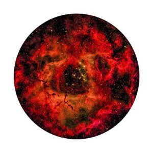 Dark Star Nebula Red Space PopSockets PopGrip: Swappable Grip for Phones & Tablets