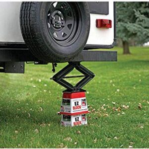 ANDERSEN HITCHES | RV & Trailer Accessories | 2-Pack Trailer EZ Jack Blocks | Leveling System | RV Stabilizer Stands | Heavy Duty Camper Leveler | 3621