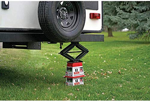 ANDERSEN HITCHES | RV & Trailer Accessories | 2-Pack Trailer EZ Jack Blocks | Leveling System | RV Stabilizer Stands | Heavy Duty Camper Leveler | 3621