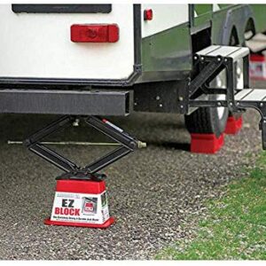 ANDERSEN HITCHES | RV & Trailer Accessories | 2-Pack Trailer EZ Jack Blocks | Leveling System | RV Stabilizer Stands | Heavy Duty Camper Leveler | 3621