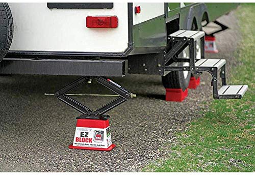 ANDERSEN HITCHES | RV & Trailer Accessories | 2-Pack Trailer EZ Jack Blocks | Leveling System | RV Stabilizer Stands | Heavy Duty Camper Leveler | 3621