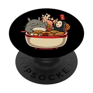 ramen pool party - great kawaii japan anime noodles food popsockets popgrip: swappable grip for phones & tablets