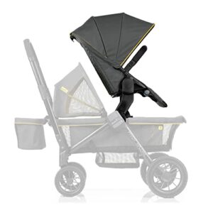 Evenflo Pivot Xplore Stroller Wagon Second Seat, Adventurer Gray