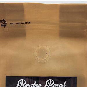 Organic Bourbon Barrel Roasted Coffee Beans 10oz, Limited Edition Barrel Aged to Perfection Whole Beans, Single Origin, Medium Roast Award Winning by Split Oak Coffee Roasters