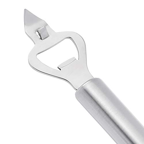 AmazonCommercial Stainless Steel Bottle Opener With Piercing Tip