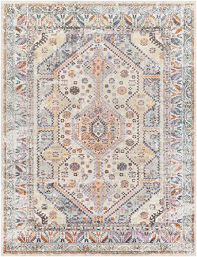 Artistic Weavers Brogan Vintage Rustic Area Rug,7'10" x 10'3",Ivory