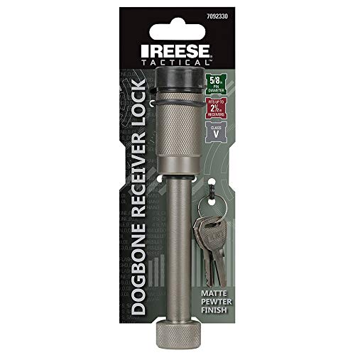 Reese Towpower 7092330 Tactical Lock Dogbone Receiver Knurled 5/8