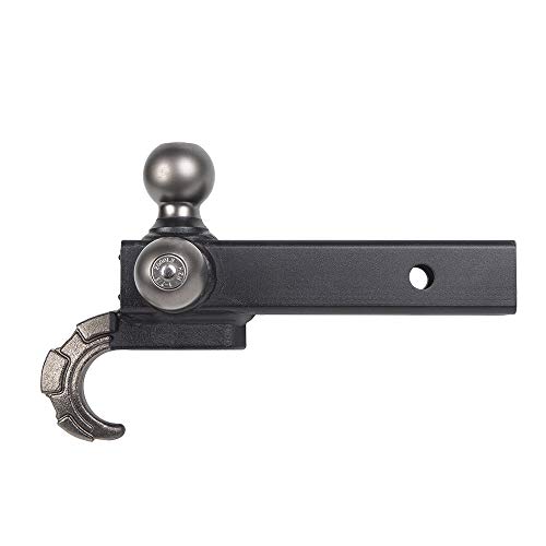 Reese Towpower 7095620 Tactical Towing Tri-Ball Ball Mount with Pewter Tow Hook