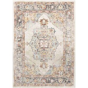 Artistic Weavers Solk Vintage Medallion Area Rug,8'10" x 12',Khaki