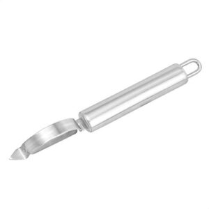 AmazonCommercial Stainless Steel Swivel Vegetable Peeler, Vertical Blade