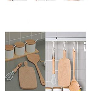 Stick Hook Kitchen Seamless Stick Hook Bathroom Multifunctional Hook Super Load-Bearing Hook (Two)