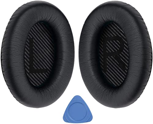 YOCOWOCO Ear Pads Cushions for Bose QC35/ QC35II Headphones, Comfortable Replacement Earpads Compatible with Bose QuietComfort 35 and Quiet Comfort 35 II Over-Ear Headset